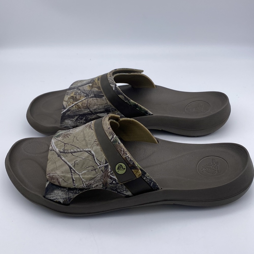 Crocs Realtree sandal slides camo Size 11 Men